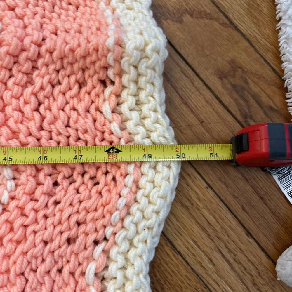 Handmade‎ Crochet Afghan Small Blanket Throw Lap Blanket 43 x 50